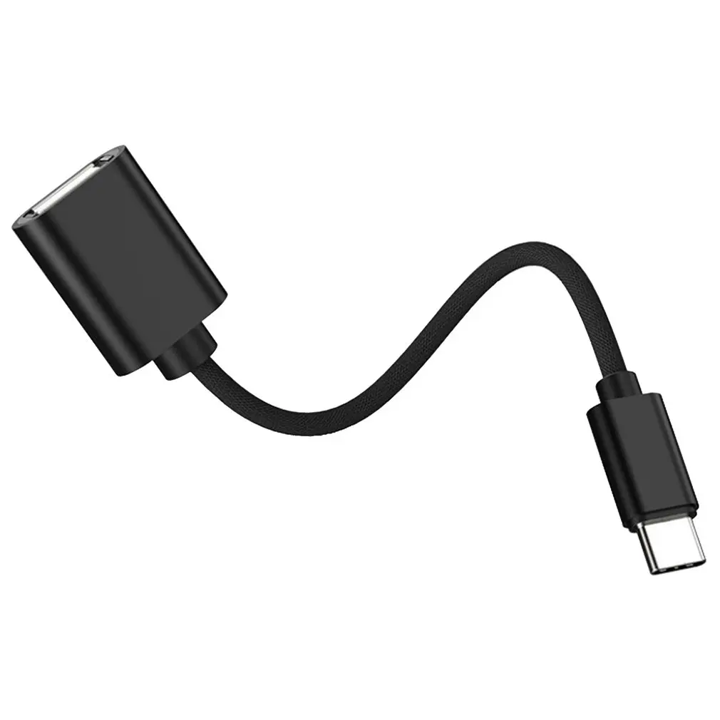 Кабель-адаптер OTG с портом Type-C папа на USB 2 0 мама аксессуары для ноутбуков и