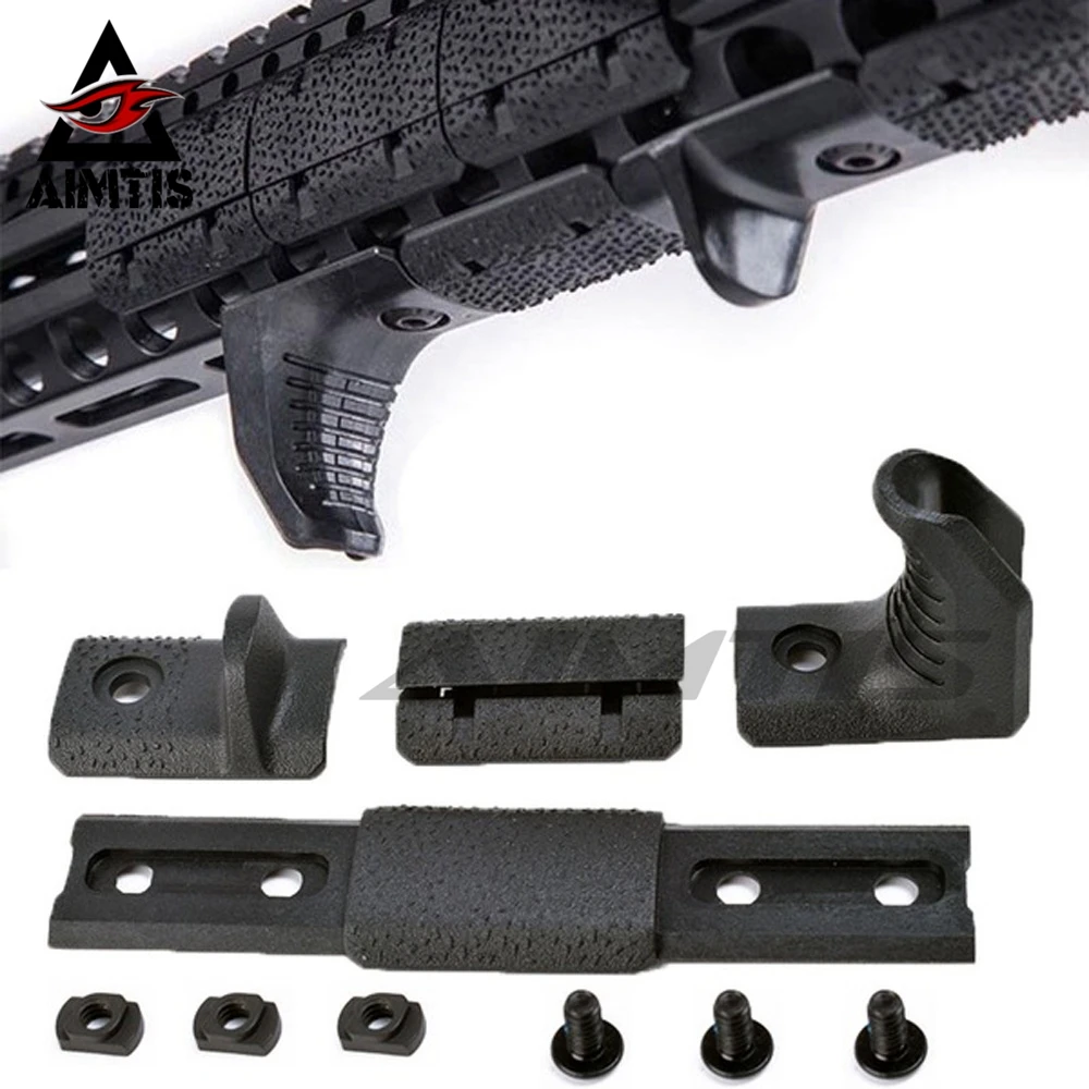 AMITIS M-LOK Hand Stop Kit For M LOK Attachment System m-lok 4 Pcs/set Acessorios Airsoft
AMITIS M-LOK Hand Stop Kit For M LOK Attachment System m-lok 4 Pcs/set Acessorios Airsoft