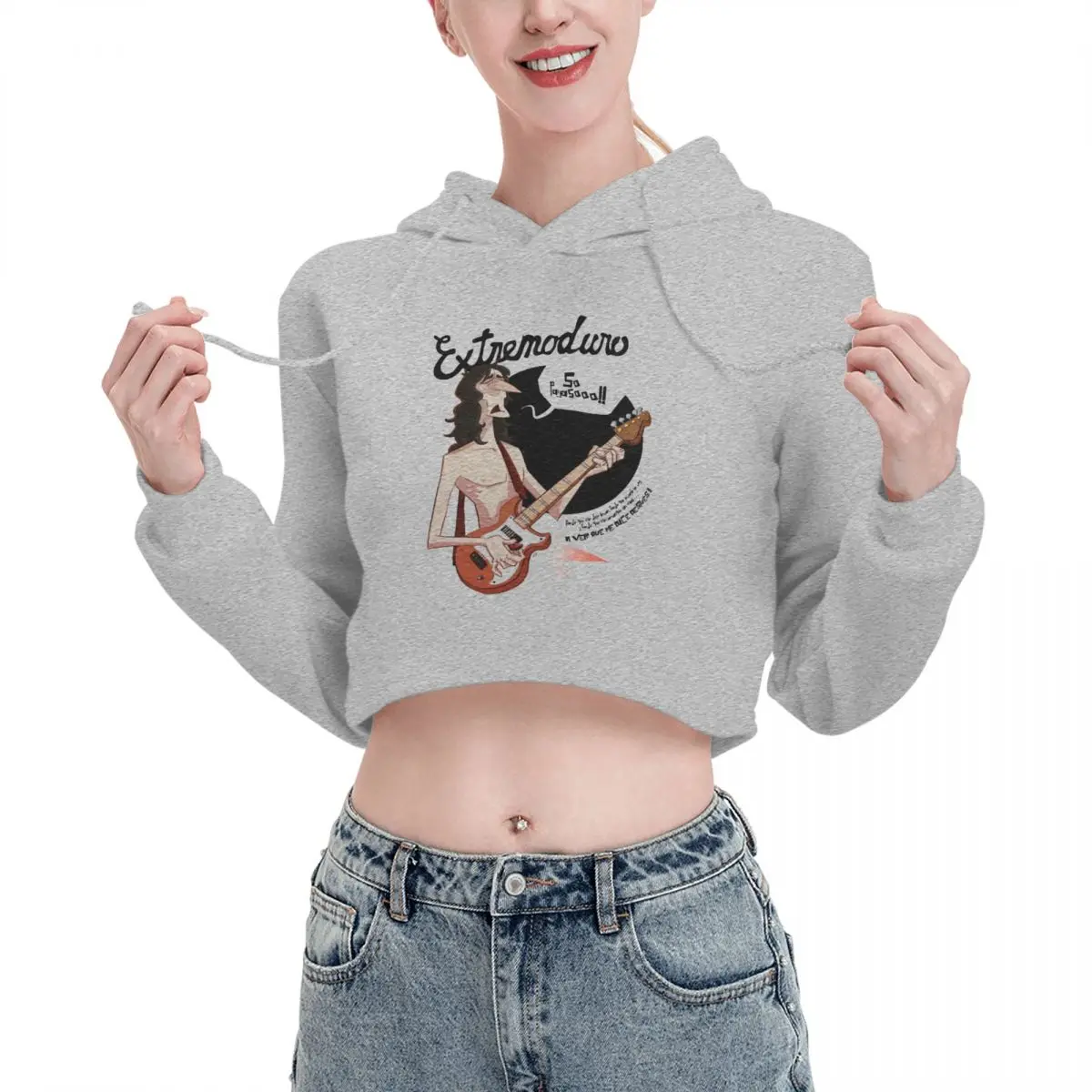 Open navel Cat Ear Hoodie Sweater VILLA Blog Jordi Villaverde Extremoduro With hood Funny Novelty sexy Print R251 Hoodie 
Open navel Cat Ear Hoodie Sweater VILLA Blog Jordi Villaverde Extremoduro With hood Funny Novelty sexy Print R251 Hoodie