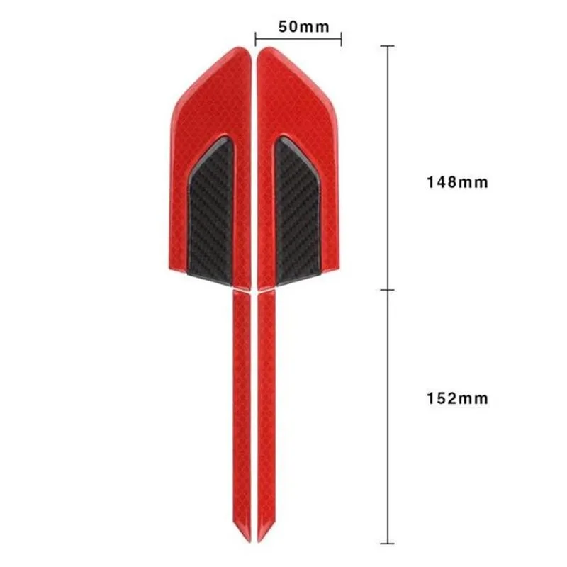 2pcs/set Car Reflective Strips Safety Warning Strip Decals Strips Tape Stickers Secure Bumper Car Reflector Reflective S0Q9
2pcs/set Car Reflective Strips Safety Warning Strip Decals Strips Tape Stickers Secure Bumper Car Reflector Reflective S0Q9