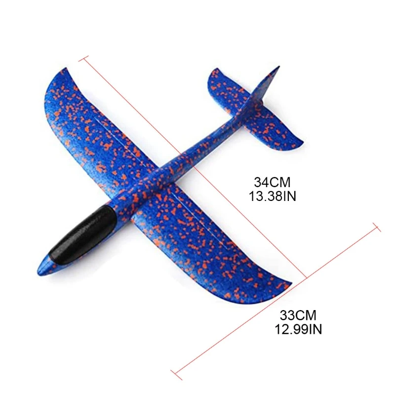Foam Toys, 12.4" Throwing Foam Plane, 3 Flight Mode Glider Plane, Flying Toy for Kids, Gifts for 3 4 5 6 7 Year
Foam Toys, 12.4" Throwing Foam Plane, 3 Flight Mode Glider Plane, Flying Toy for Kids, Gifts for 3 4 5 6 7 Year