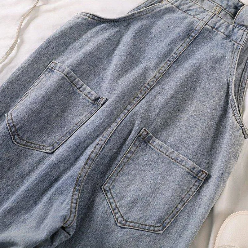 Spring Rompers Women Jeans Jumpsuit Large Size 2021 Loose Casual Denim Rompers Womens Jumpsuits Wide Leg Casual Denim Overalls
Spring Rompers Women Jeans Jumpsuit Large Size 2021 Loose Casual Denim Rompers Womens Jumpsuits Wide Leg Casual Denim Overalls