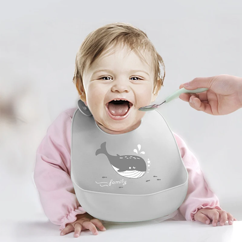 Waterproof Baby Bibs Soft Silicone Baby Feeding Bib Baby Stuff Solid Feeding Cartoon Dinosaur Print Girl Boy Bibs Cloths
Waterproof Baby Bibs Soft Silicone Baby Feeding Bib Baby Stuff Solid Feeding Cartoon Dinosaur Print Girl Boy Bibs Cloths