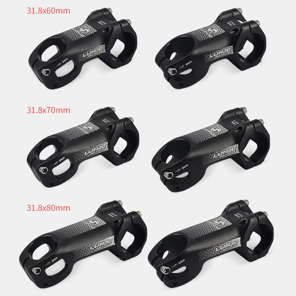 31.8x60/70/80mm Aluminium Alloy Handlebar Stem Standpipe HandleStem Bicycle Black Stem Mountain MTB Bicycle Power Parts
31.8x60/70/80mm Aluminium Alloy Handlebar Stem Standpipe HandleStem Bicycle Black Stem Mountain MTB Bicycle Power Parts
