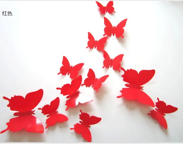 3D Three-dimensional Wall Stickers New Product Cross-border Simulation Butterfly Stickers Refrigerator PVC
3D Three-dimensional Wall Stickers New Product Cross-border Simulation Butterfly Stickers Refrigerator PVC