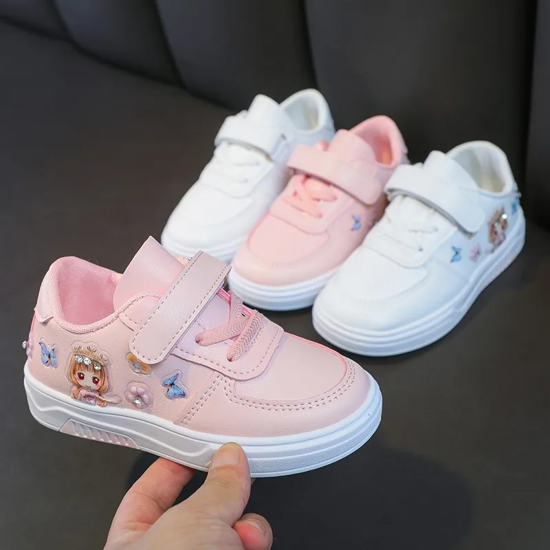 Sweet Girls Leather White Shoes Old Kids Casual Sport Shoes Slip-on Sneakers Velcro Soft Sole Light Weight T21N10LS-01
Sweet Girls Leather White Shoes Old Kids Casual Sport Shoes Slip-on Sneakers Velcro Soft Sole Light Weight T21N10LS-01