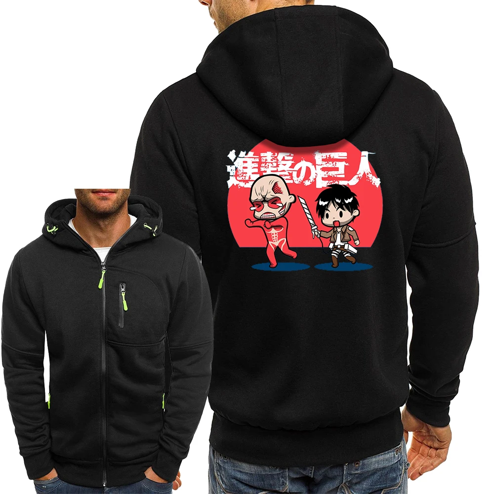 Attack On Titan Japan Anime Jackets Mens Casual Loose Zip Outerwear Cartoon Funny Hooded Coat Harajuku Comfortable Men Jacket
Attack On Titan Japan Anime Jackets Mens Casual Loose Zip Outerwear Cartoon Funny Hooded Coat Harajuku Comfortable Men Jacket