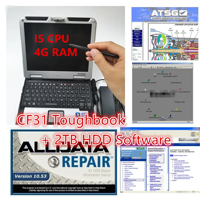 2021 Hot Sale All Data Software Mit../Chell Data 3.45 ATSG Vivid Workshop Elsawin 2TB HDD installed CF31 I5 4G Toughbook laptop
2021 Hot Sale All Data Software Mit../Chell Data 3.45 ATSG Vivid Workshop Elsawin 2TB HDD installed CF31 I5 4G Toughbook laptop