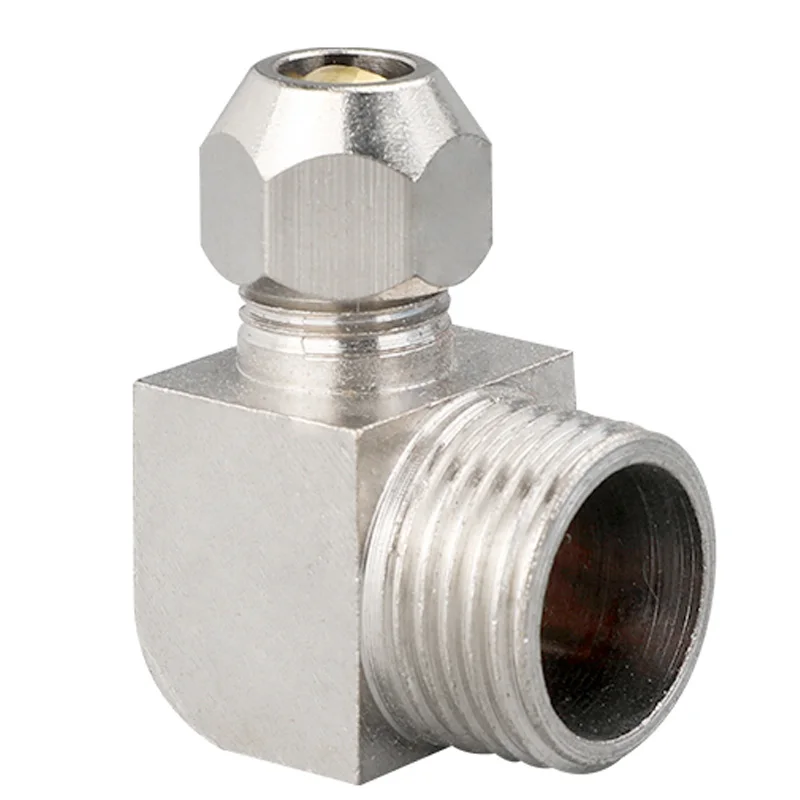 Male threaded copper ferrule elbow copper pipe joint Pneumatic connector PLOuter wire right angle elbow Air hose quick connector
Male threaded copper ferrule elbow copper pipe joint Pneumatic connector PLOuter wire right angle elbow Air hose quick connector