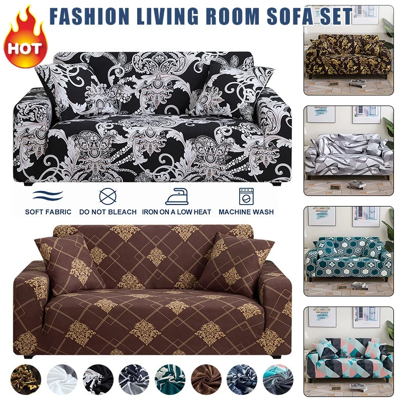 Fashion Sofa Protector Cover Sofa Covers Couch Elastic Stretch Wrap All-inclusive Slip-resistant Sofa Slipcover for Living Room
Fashion Sofa Protector Cover Sofa Covers Couch Elastic Stretch Wrap All-inclusive Slip-resistant Sofa Slipcover for Living Room