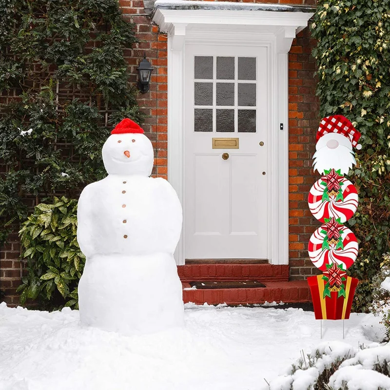 Christmas Yard Signs Outdoor Courtyard Lawn Arrangement Stakes Candy Shape Decorations Patio Winter Ornament 4pcs /set
Christmas Yard Signs Outdoor Courtyard Lawn Arrangement Stakes Candy Shape Decorations Patio Winter Ornament 4pcs /set