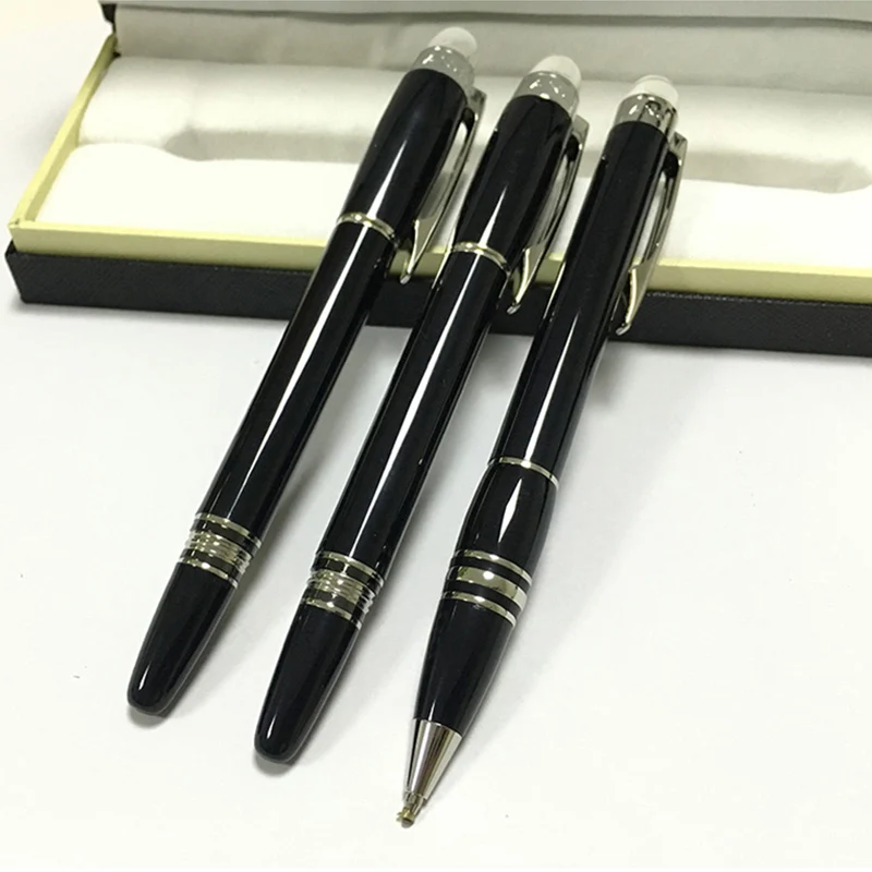 MB Gel Pens Black Resin Ballpoint Pen Office Supplies Rollerball Fountain Pens for Writing Stationery
MB Gel Pens Black Resin Ballpoint Pen Office Supplies Rollerball Fountain Pens for Writing Stationery