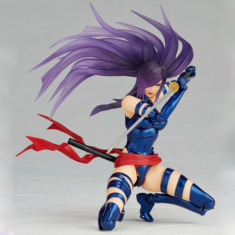 16cm Yamaguchi Revoltech Psylocke Variant X-Men No. 010 PVC Action Figure Collectible Toys Dolls Gift
16cm Yamaguchi Revoltech Psylocke Variant X-Men No. 010 PVC Action Figure Collectible Toys Dolls Gift