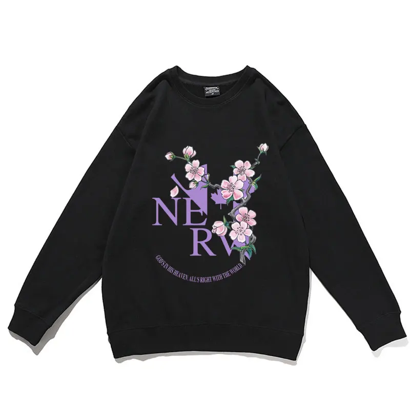 Japan Anime Rei Ayanami Graphics Logo Print Pullover Men Cherry Blossoms Pullovers Womens Fashion Sweatshirt Loose Sweatshirts
Japan Anime Rei Ayanami Graphics Logo Print Pullover Men Cherry Blossoms Pullovers Womens Fashion Sweatshirt Loose Sweatshirts