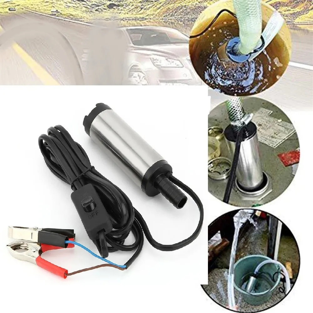 DC 12V 38mm Electric Fuel Transfer Pump Stainless Water Oil Transfer Refueling Submersible Pump For Diesel Water Pump Car
DC 12V 38mm Electric Fuel Transfer Pump Stainless Water Oil Transfer Refueling Submersible Pump For Diesel Water Pump Car