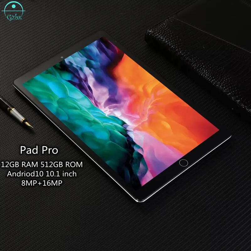 Android Tablet New Pad Pro 10.1 Inch 1920x1200 4G Network MTK6797 Ten Core 12GB RAM 512GB ROM Phone Tablets PC Dual Wifi Type-C
Android Tablet New Pad Pro 10.1 Inch 1920x1200 4G Network MTK6797 Ten Core 12GB RAM 512GB ROM Phone Tablets PC Dual Wifi Type-C