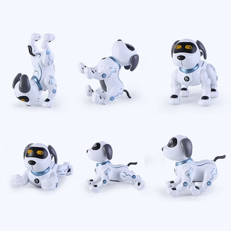 Remote Control Dog RC Robotic Stunt Puppy Dancing Programmable Smart Toy Gift G88E
Remote Control Dog RC Robotic Stunt Puppy Dancing Programmable Smart Toy Gift G88E