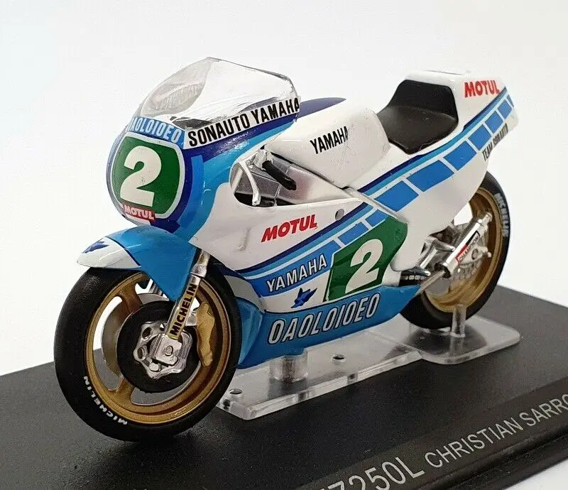 IXO 1/24 1984 YAMAAHA TZ250L коллекция мотоциклов литье под давлением модель автомобиля из сплава детские игрушки
IXO 1/24 1984 YAMAAHA TZ250L коллекция мотоциклов литье под давлением модель автомобиля из сплава детские игрушки