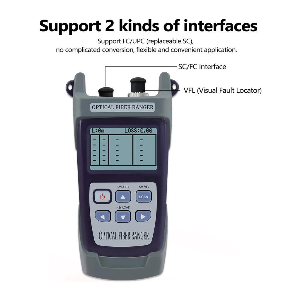 Mini Obstacle Finder Optical Fiber Reflectometer High Accurancy Fiber Optic OTDR Optical Fiber Reflectometer Optical Fiber
Mini Obstacle Finder Optical Fiber Reflectometer High Accurancy Fiber Optic OTDR Optical Fiber Reflectometer Optical Fiber