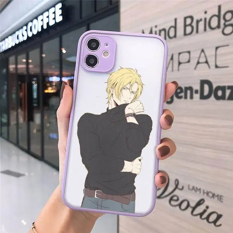 Anime Banana Fish Phone Cases matte transparent For purple iPhone 7 8 x xs xr 11 12 pro plus max mini Clear Funda
Anime Banana Fish Phone Cases matte transparent For purple iPhone 7 8 x xs xr 11 12 pro plus max mini Clear Funda