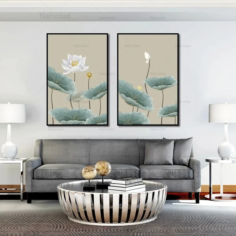 Chinese Style Canvas Painting Chic Elegant Lotus Posters and Prints Landscape Wall Art Pictures Living Room Bedroom Home Decora
Chinese Style Canvas Painting Chic Elegant Lotus Posters and Prints Landscape Wall Art Pictures Living Room Bedroom Home Decora