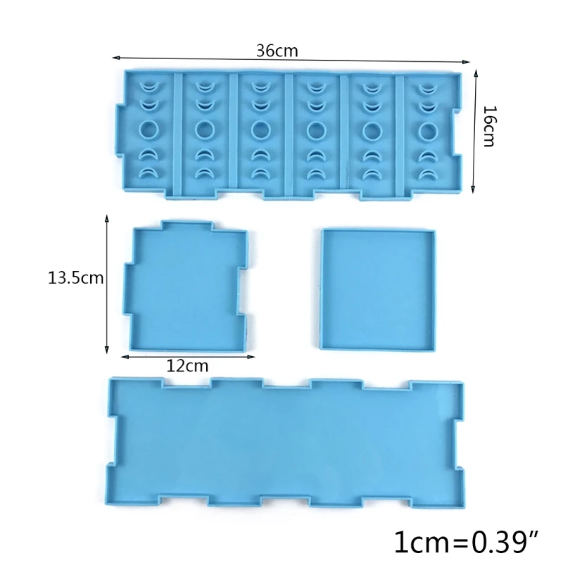1 Set Drawer Separated Division Free Combination Storage Box Epoxy Resin Mold DIY Crafts Organizer Case Silicone Mould
1 Set Drawer Separated Division Free Combination Storage Box Epoxy Resin Mold DIY Crafts Organizer Case Silicone Mould
