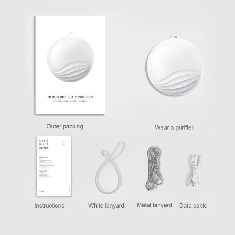 Mini Portable Air Purifier Wearable Air Purifier Necklace USB Air Cleaner Personal Negative Ion Generator Personal Air Freshener 
Mini Portable Air Purifier Wearable Air Purifier Necklace USB Air Cleaner Personal Negative Ion Generator Personal Air Freshener