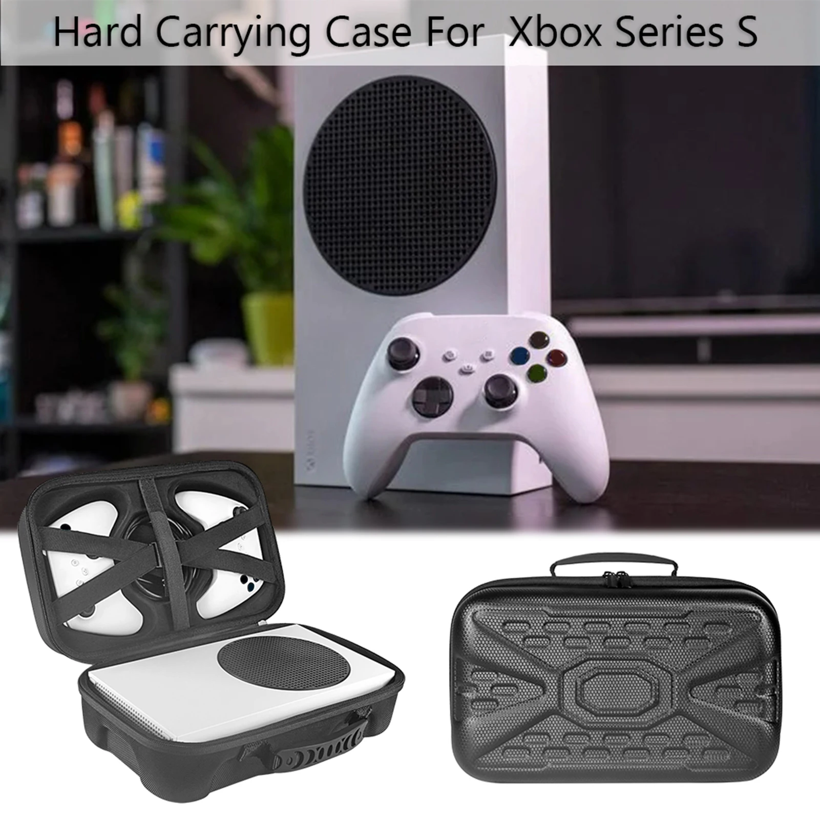 

For Xbox Series S Shockproof Game Console Storage Bag Protective Case For Xbox Series S Gamepads Controller Carry Bag Cover