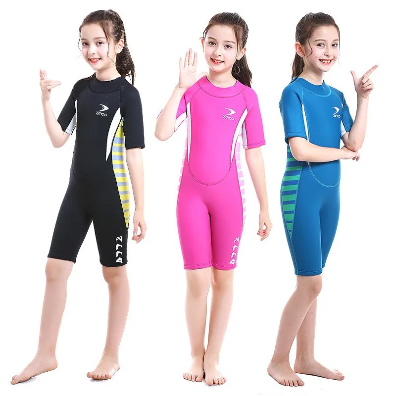 Girl Thermal Wetsuits Full-body Children Anti-UV Keep Warm Diving Suits Surf Swimwear
Girl Thermal Wetsuits Full-body Children Anti-UV Keep Warm Diving Suits Surf Swimwear