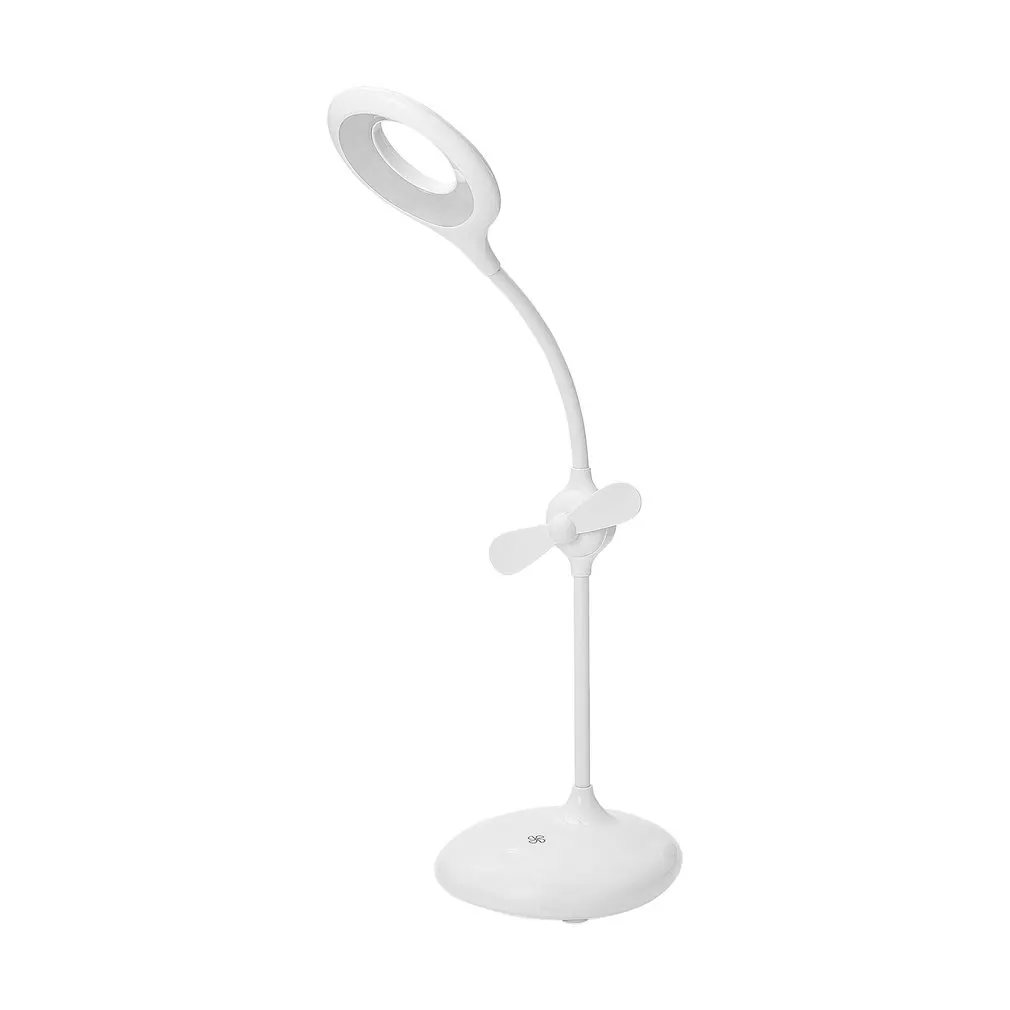 Touch Switch High Brightness Built-in Rechargeable Battery Eye-protection 360Rotating Lighting LED Table Lamp With Fan
Touch Switch High Brightness Built-in Rechargeable Battery Eye-protection 360Rotating Lighting LED Table Lamp With Fan