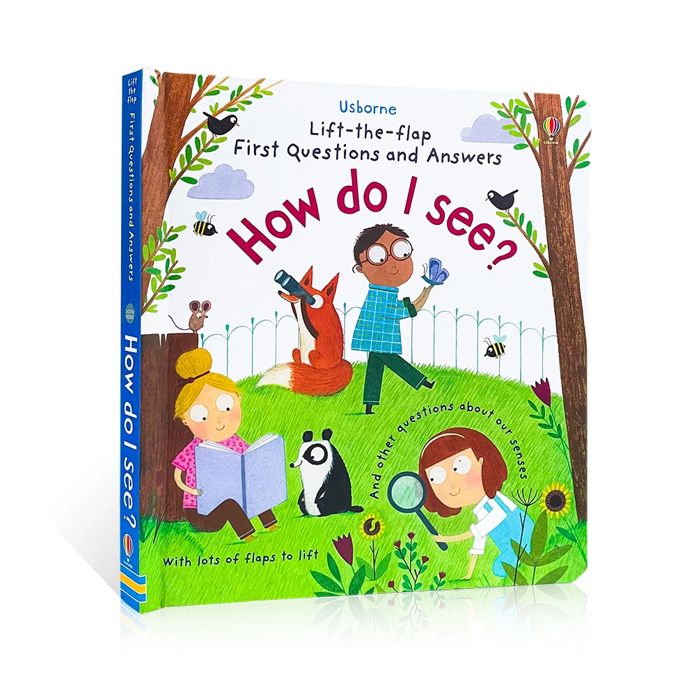 Usborne Lift The Flap Very First Questions and Answers How Do I See Flip 3D Picture Board Book Kids Baby Early Education Toys 
Usborne Lift The Flap Very First Questions and Answers How Do I See Flip 3D Picture Board Book Kids Baby Early Education Toys