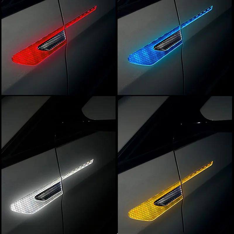 2Pcs/Set Car Reflective Safety Warning Strip Tape Car Bumper Reflective Strips Secure Reflector Stickers Decals
2Pcs/Set Car Reflective Safety Warning Strip Tape Car Bumper Reflective Strips Secure Reflector Stickers Decals