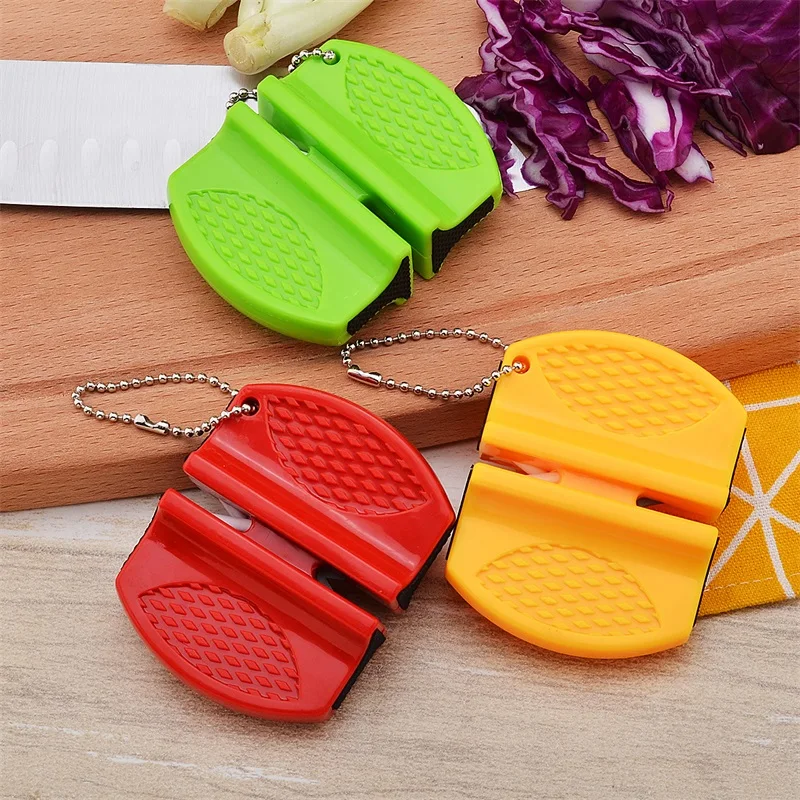 Portable Mini kitchen Knife Sharpener Kitchen Tools Accessories Creative Butterfly Type Two-stage Camping Pocket Knife Sharpener
Portable Mini kitchen Knife Sharpener Kitchen Tools Accessories Creative Butterfly Type Two-stage Camping Pocket Knife Sharpener