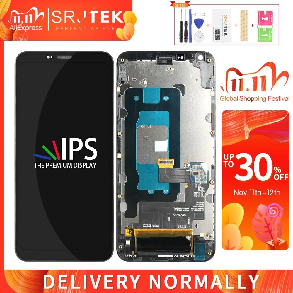 Srjtek экран для LG Q6 M700 LCD M700A сенсорный дигитайзер стекло черная сборка 5,5 ''для LG Q6 дисплей для LG Q6 MINI дисплей
Srjtek экран для LG Q6 M700 LCD M700A сенсорный дигитайзер стекло черная сборка 5,5 ''для LG Q6 дисплей для LG Q6 MINI дисплей