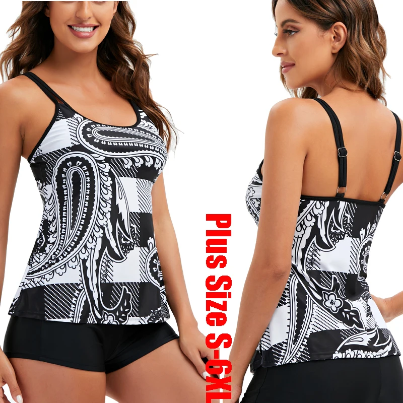 Vintage Print 2022 New Large Size S-6XL Bathing Suit Women Tankini Plus Size Swimwear Push Up Two Piece Swimsuit
Vintage Print 2022 New Large Size S-6XL Bathing Suit Women Tankini Plus Size Swimwear Push Up Two Piece Swimsuit