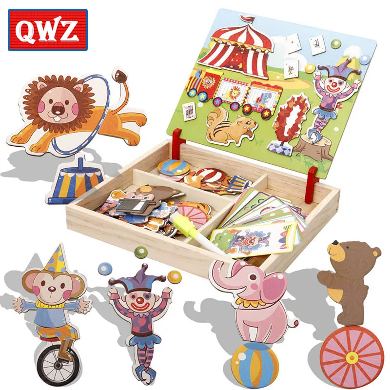 Montessori Wooden Tangram Jigsaw Board Educational Early Learning Cartoon Wood Puzzles Games Kids Toys for Children Gifts
Montessori Wooden Tangram Jigsaw Board Educational Early Learning Cartoon Wood Puzzles Games Kids Toys for Children Gifts