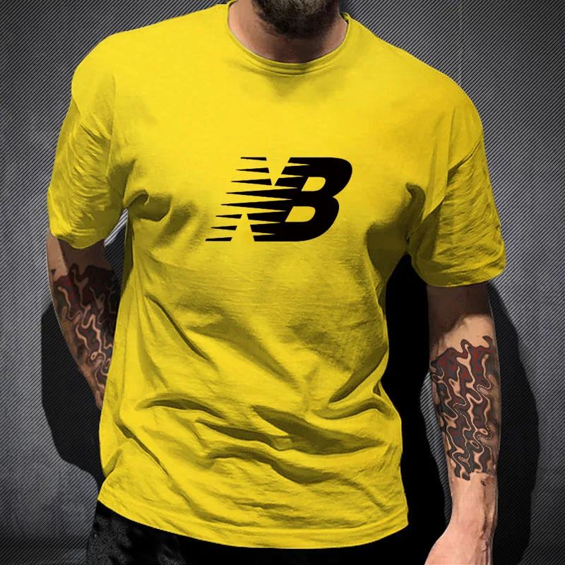 Men t shirt cotton 100 2021 Summer Brand NB Letter Print Men T Shirt Tees Short Sleeve Fashion Couples Tshirt Men Tops
Men t shirt cotton 100 2021 Summer Brand NB Letter Print Men T Shirt Tees Short Sleeve Fashion Couples Tshirt Men Tops