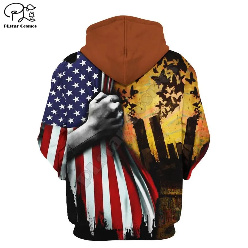11th September rememberance flag hoodies 3D printed Sweatshirt Hoodie Harajuku Autumn Streetwear women foe men Casual Tracksuit
11th September rememberance flag hoodies 3D printed Sweatshirt Hoodie Harajuku Autumn Streetwear women foe men Casual Tracksuit