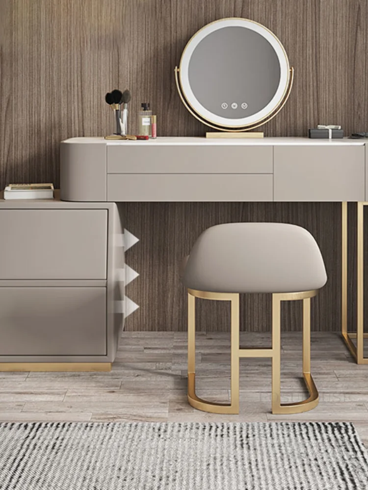 2 Sizes Nordic Slate Dressers Light Luxury Dresser for Bedroom Furniture Minimalist Modern Large-capacity Storage Dressing Table
2 Sizes Nordic Slate Dressers Light Luxury Dresser for Bedroom Furniture Minimalist Modern Large-capacity Storage Dressing Table