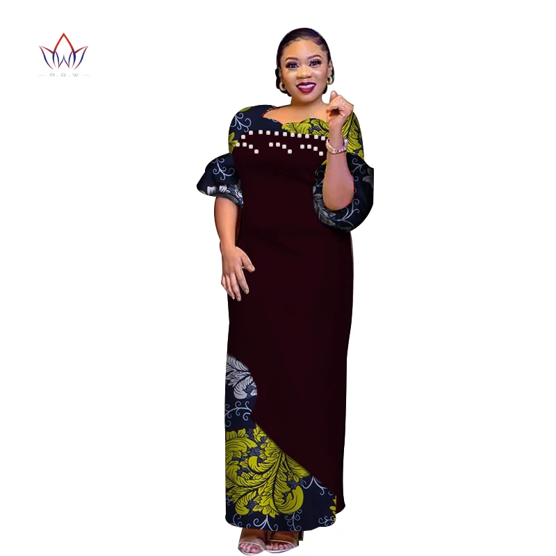 Bazin Riche African Wax Print Long Dresses Dashiki Plus Size women clothes 6XL Africa Style Clothing for Women WY3829
Bazin Riche African Wax Print Long Dresses Dashiki Plus Size women clothes 6XL Africa Style Clothing for Women WY3829