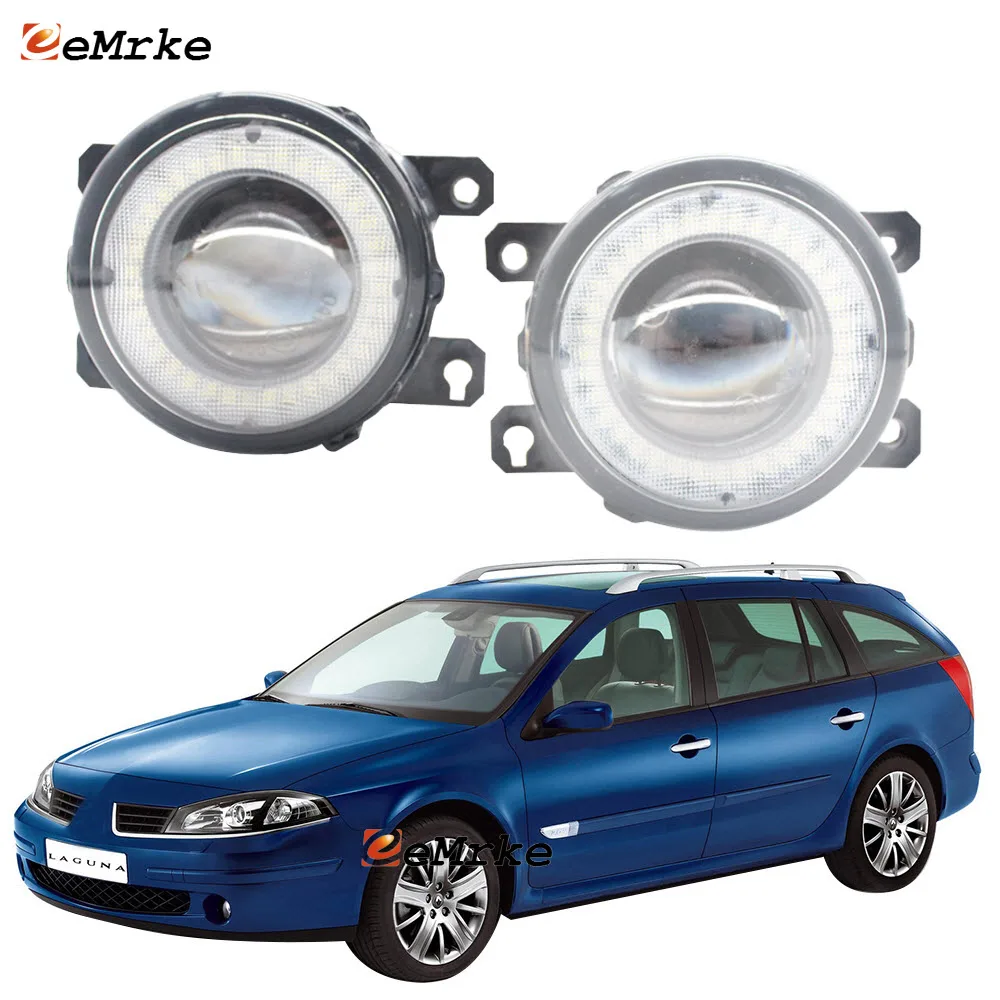 2x Car Lens LED Fog Lights Angel Eye DRL Daytime Running Light Lamp for Renault Laguna II Grandtour Break 2005 2006 2007
2x Car Lens LED Fog Lights Angel Eye DRL Daytime Running Light Lamp for Renault Laguna II Grandtour Break 2005 2006 2007