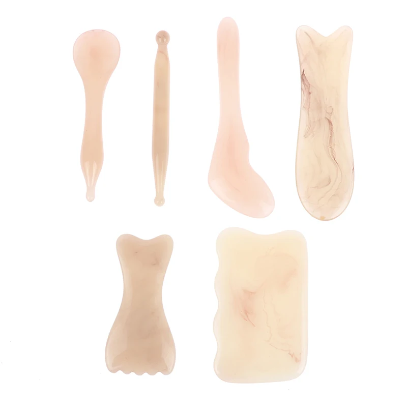 

Resin Scraping Massage Guasha Board Tendon Pulling Rod Meridian Face Whole Body Universal Facial Acupoint Tendon Pulling Tool