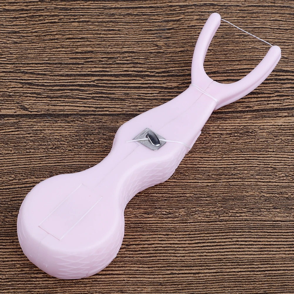 30m Nylon Dental Floss with Holder Tooth Cleaning Stick Oral Care Cleaner Flosser Interdental Brush Teeth Clean Tool
30m Nylon Dental Floss with Holder Tooth Cleaning Stick Oral Care Cleaner Flosser Interdental Brush Teeth Clean Tool