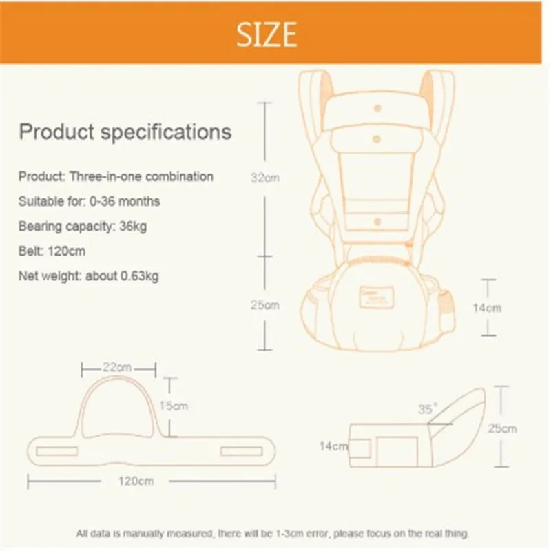 Dropshipping Ergonomic Baby Carrier 0-36M Baby Hipseat Carrier Front Facing Kangaroo Baby Wrap Sling for Baby Travel
Dropshipping Ergonomic Baby Carrier 0-36M Baby Hipseat Carrier Front Facing Kangaroo Baby Wrap Sling for Baby Travel