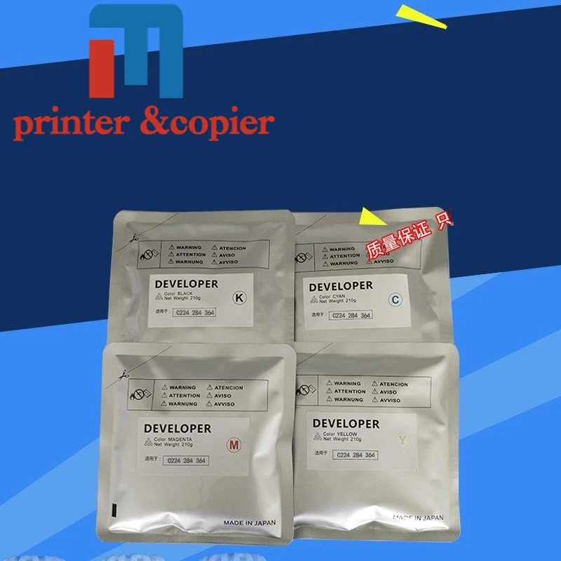 1sets 4pcs DV512 Developer for Konica Minolta C221 C281 C224 C284 C364 C454 C554 C224e C284e C364e C454e C554e Iron Powder
1sets 4pcs DV512 Developer for Konica Minolta C221 C281 C224 C284 C364 C454 C554 C224e C284e C364e C454e C554e Iron Powder