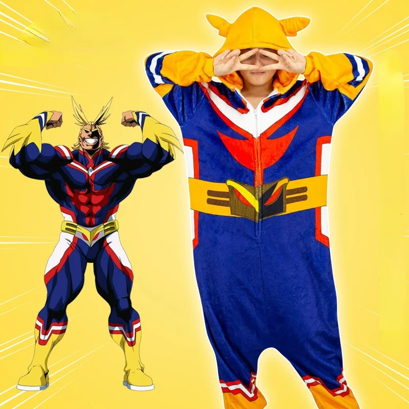 Boku no My Hero Academia Cartoon Pajamas Jumpsuit Sleepwear All Might Anime Cosplay Party Halloween Costumes for Women Men Gift
Boku no My Hero Academia Cartoon Pajamas Jumpsuit Sleepwear All Might Anime Cosplay Party Halloween Costumes for Women Men Gift