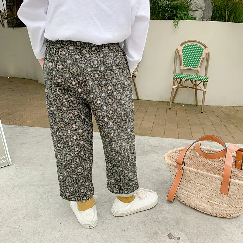 Girls' printed loose pants spring and autumn 2021 new children's radish trouser casual pants 3-58
Girls' printed loose pants spring and autumn 2021 new children's radish trouser casual pants 3-58