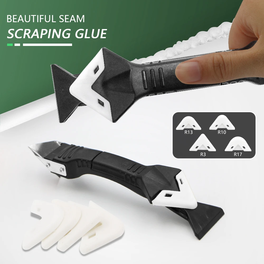 3 In 1 Glass Glue Angle Scraper Caulking Tool Shovel Binder Multifunctional Rubber Shovel Silicone Remover Angle Seam Shovel
3 In 1 Glass Glue Angle Scraper Caulking Tool Shovel Binder Multifunctional Rubber Shovel Silicone Remover Angle Seam Shovel