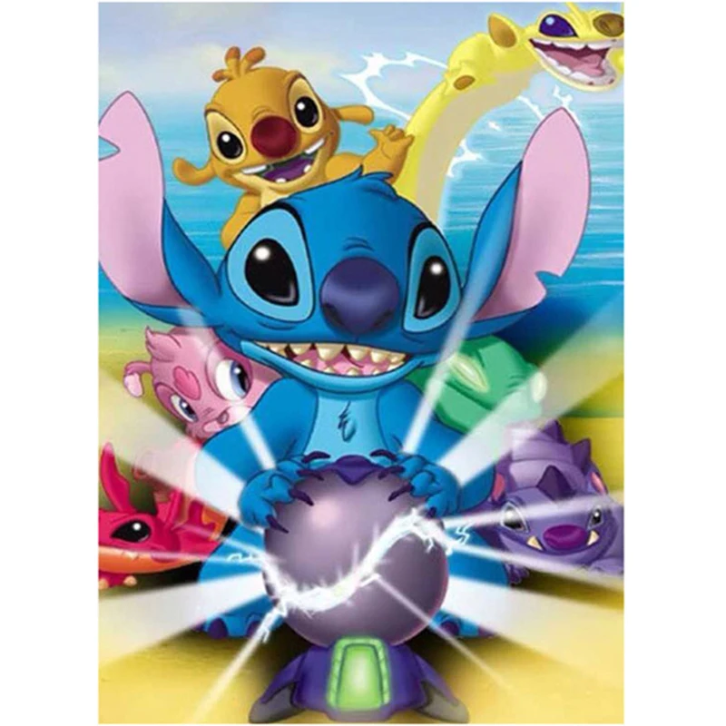 Disney Cartoon Lilo & Stitch 5D DIY Diamond Painting full SquareRound Diamond Embroidery Cross Stitch Rhinestone Mosaic decor
Disney Cartoon Lilo & Stitch 5D DIY Diamond Painting full SquareRound Diamond Embroidery Cross Stitch Rhinestone Mosaic decor