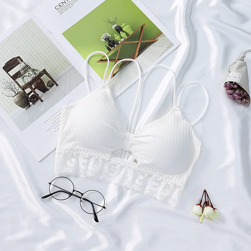 Gobetter Women Hollow Bras Seamless Soft Cup Bras Ladies Comfort Bra Wire Free Vest Underwear Lingerie Sports Brassiere
Gobetter Women Hollow Bras Seamless Soft Cup Bras Ladies Comfort Bra Wire Free Vest Underwear Lingerie Sports Brassiere